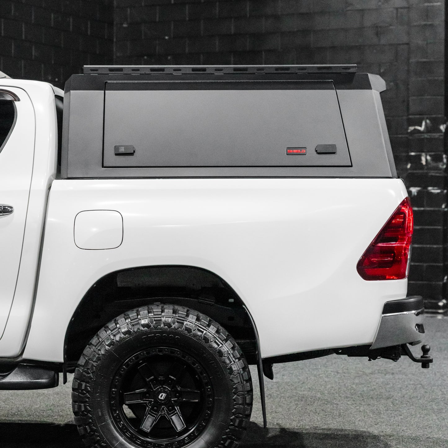 Shield Off-Road Aluminium Windowless Canopy — to suit Toyota Hilux SR5 [2015+]