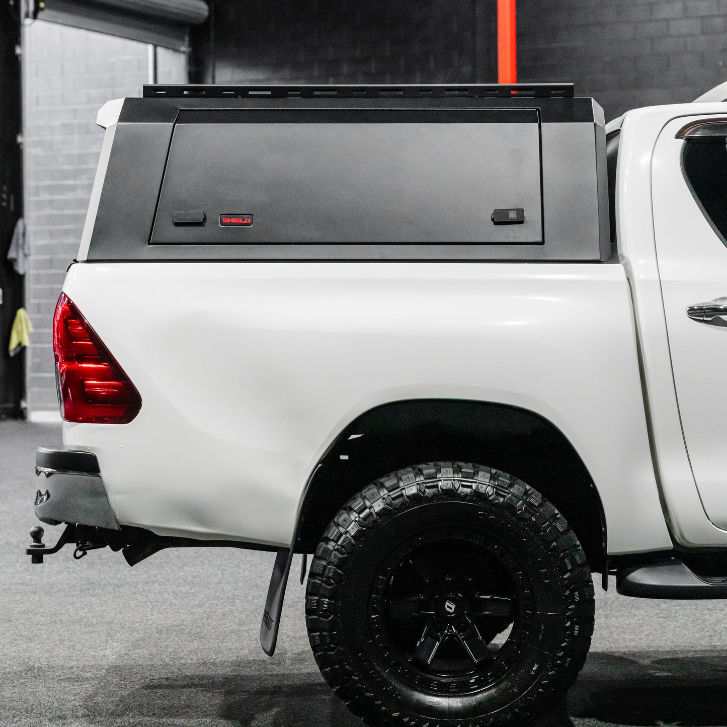 Shield Off-Road Aluminium Windowless Canopy — to suit Toyota Hilux SR5 [2015+]