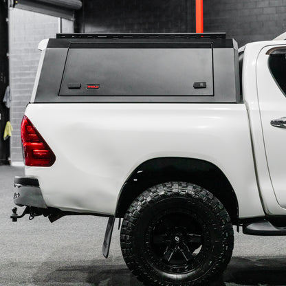 Shield Off-Road Aluminium Windowless Canopy — to suit Toyota Hilux SR5 [2015+]