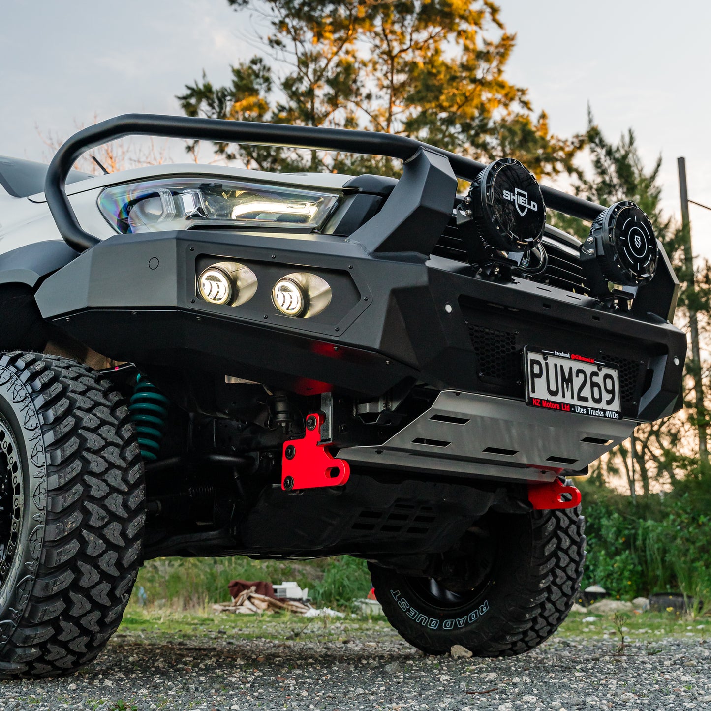 SHIELD Off-Road Triple Loop Bull-Bar — to suit Toyota Hilux 2021 - Present