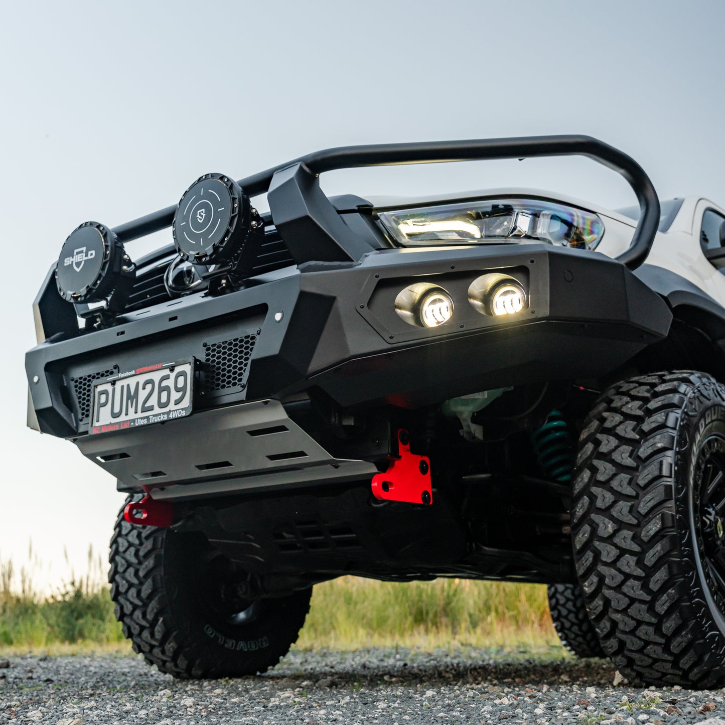 SHIELD Off-Road Triple Loop Bull-Bar — to suit Toyota Hilux 2021 - Present