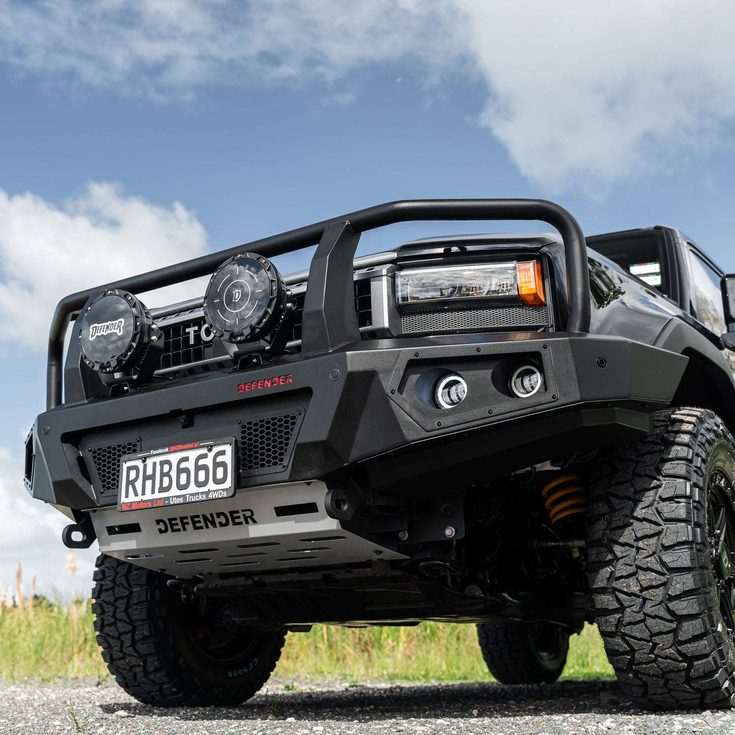 SHIELD Off-Road Triple Loop Bull-Bar — to suit Toyota Land Cruiser Prado 2025+