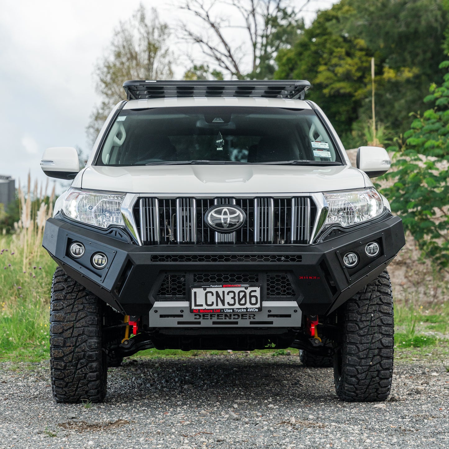 SHIELD Off-Road Loopless Bull-Bar — Toyota Prado 150 2018 - 2023