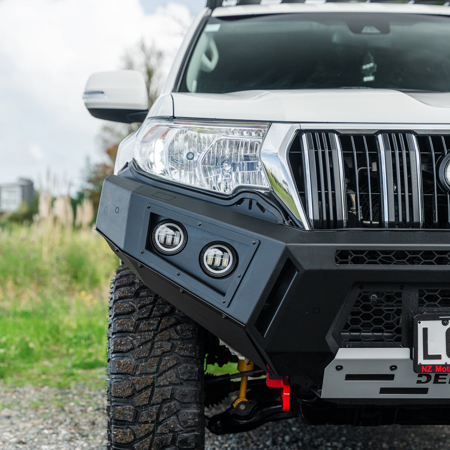 SHIELD Off-Road Loopless Bull-Bar — Toyota Prado 150 2018 - 2023
