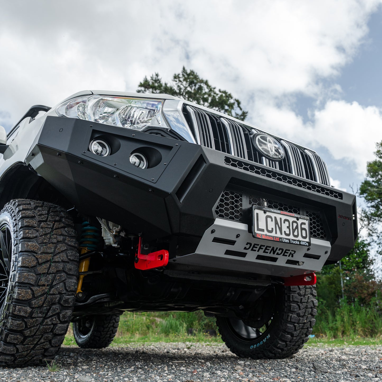 SHIELD Off-Road Loopless Bull-Bar — Toyota Prado 150 2018 - 2023