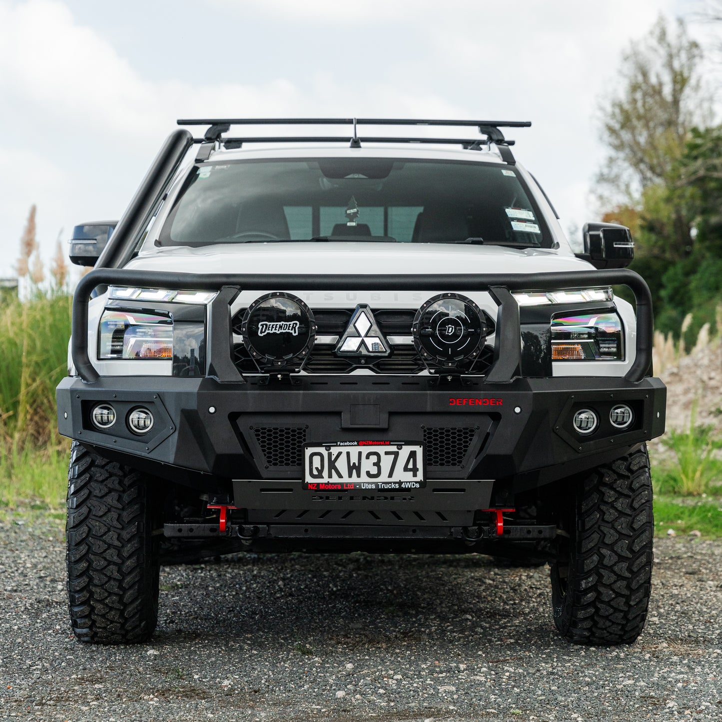SHIELD Off-Road Triple Loop Bull-Bar — to suit Mitsubishi Triton MV 2024+