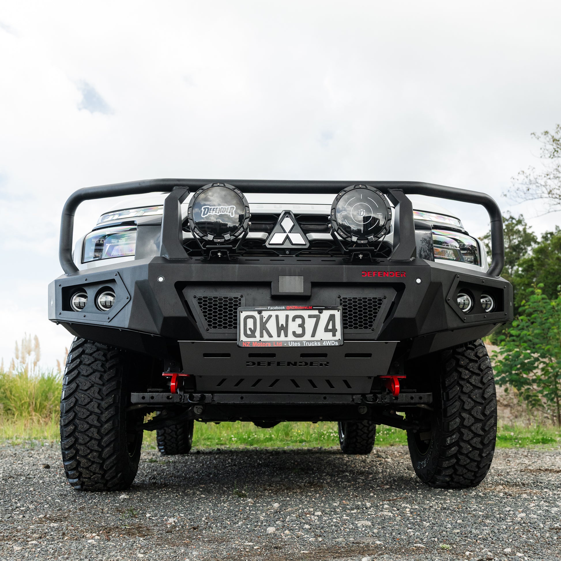 DEFENDER Off-Road Triple Loop Bull-Bar — Mitsubishi Triton MV [2024+]