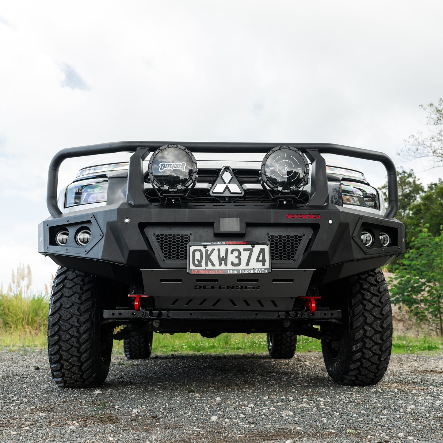 SHIELD Off-Road Triple Loop Bull-Bar — to suit Mitsubishi Triton MV 2024+