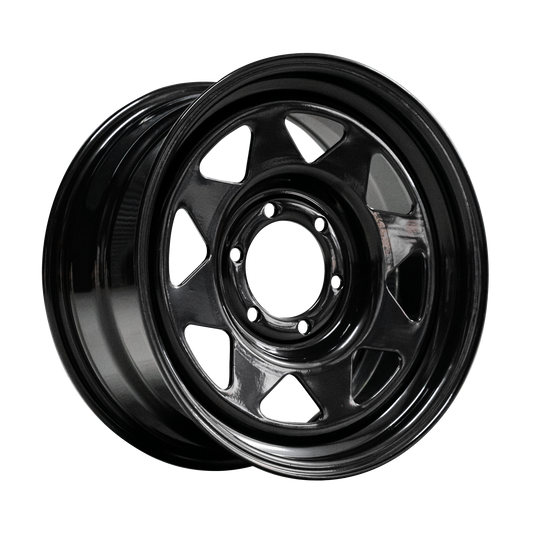 17x8 +30p Triangle Spoke Steel Wheels — Full set of 4
