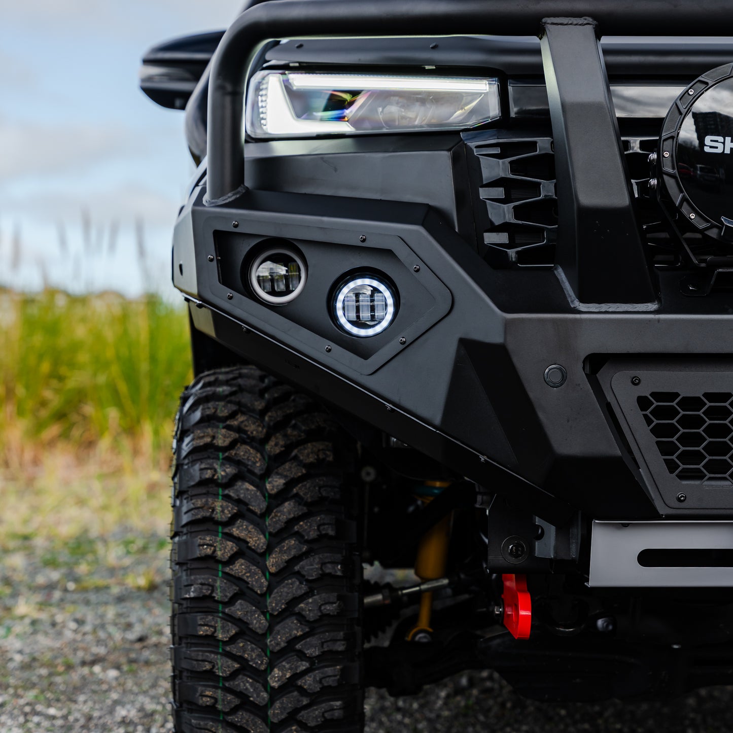 SHIELD Off-Road Triple Loop Bull-Bar — to suit Toyota Hilux N90 2026 - Present