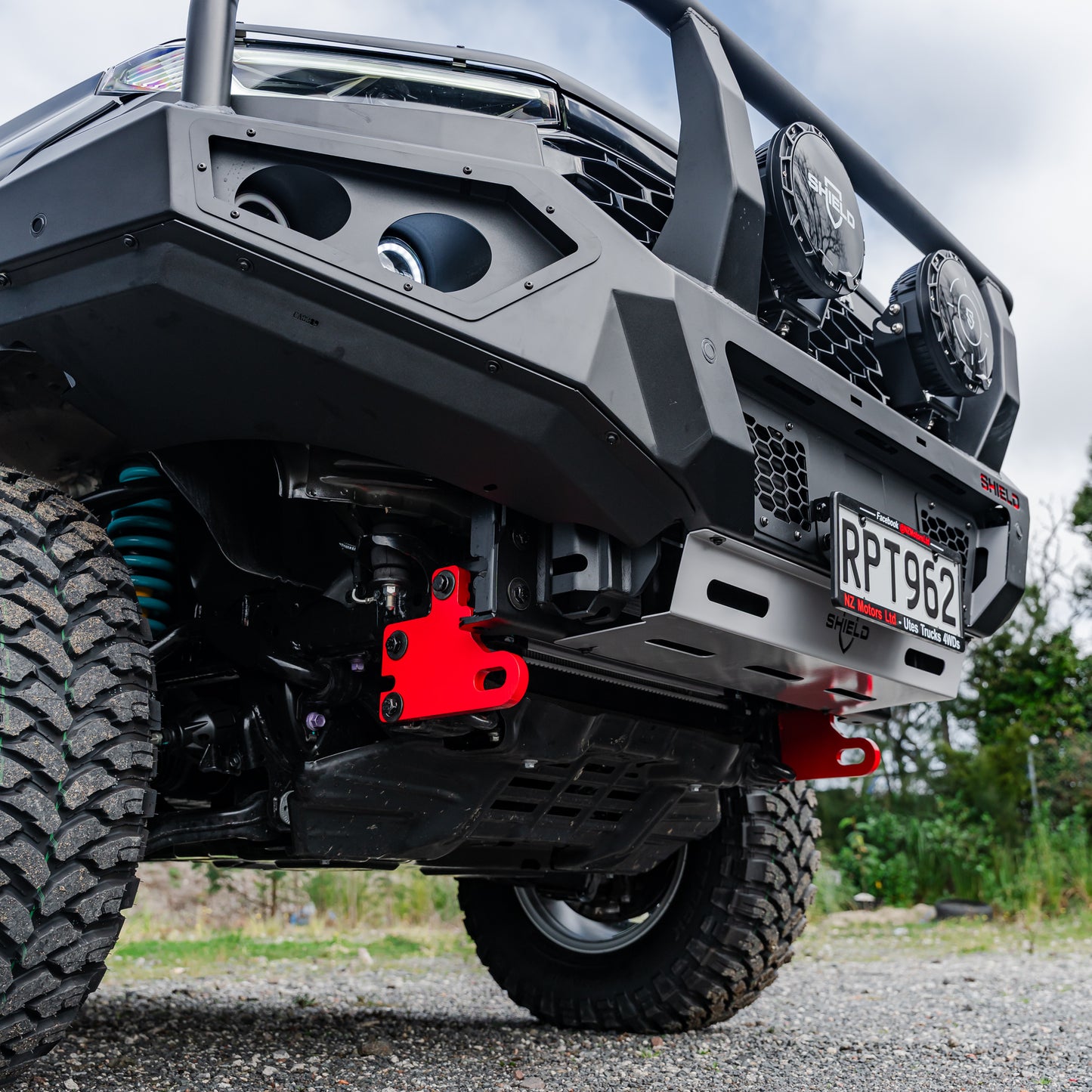 SHIELD Off-Road Triple Loop Bull-Bar — to suit Toyota Hilux N90 2026 - Present