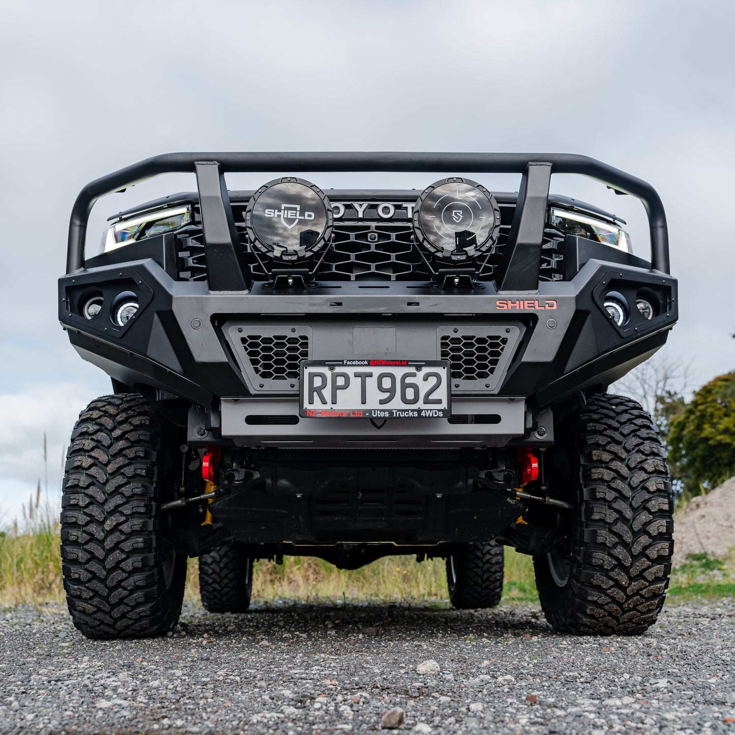 SHIELD Off-Road Triple Loop Bull-Bar — to suit Toyota Hilux N90 2026 - Present