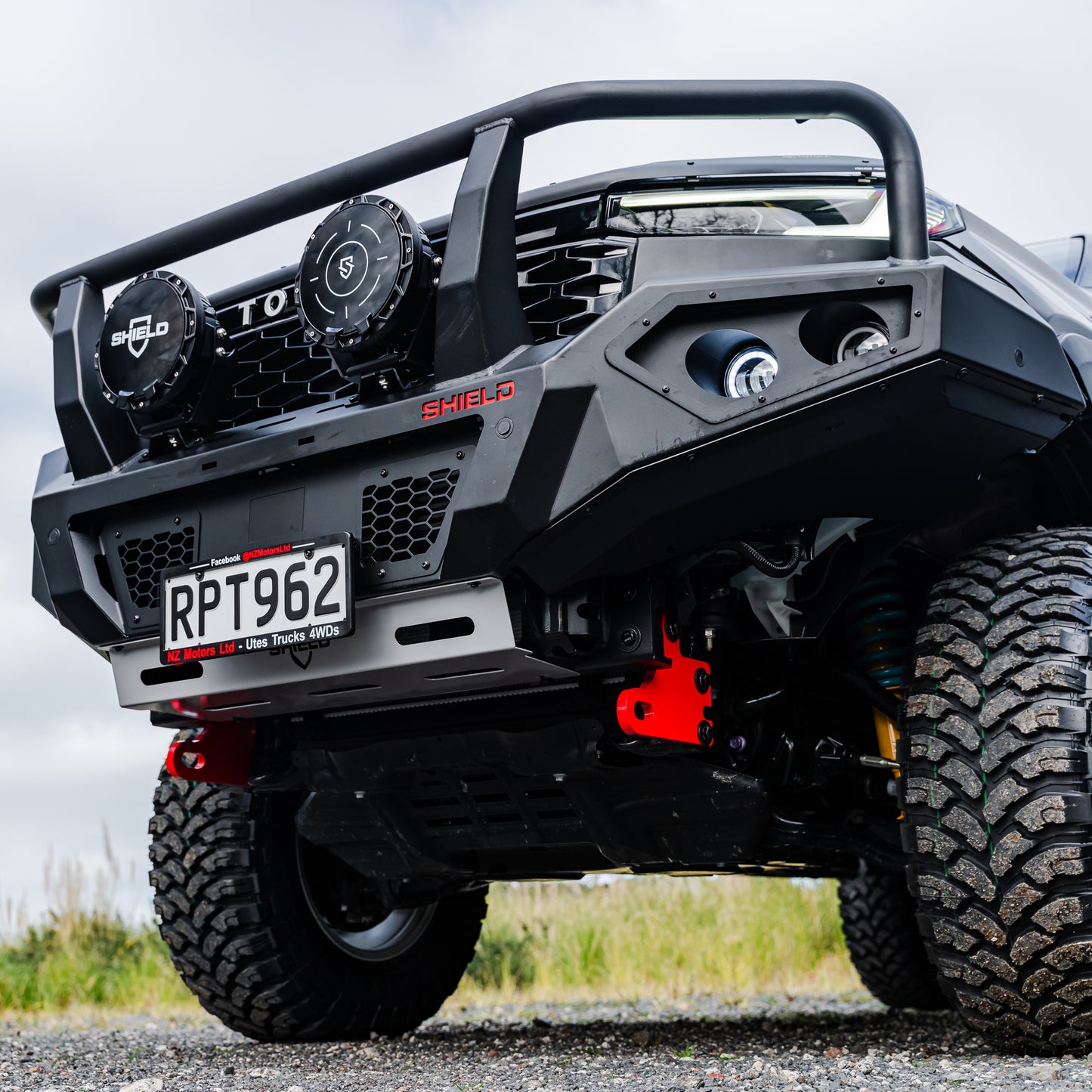 SHIELD Off-Road Triple Loop Bull-Bar — to suit Toyota Hilux N90 2026 - Present