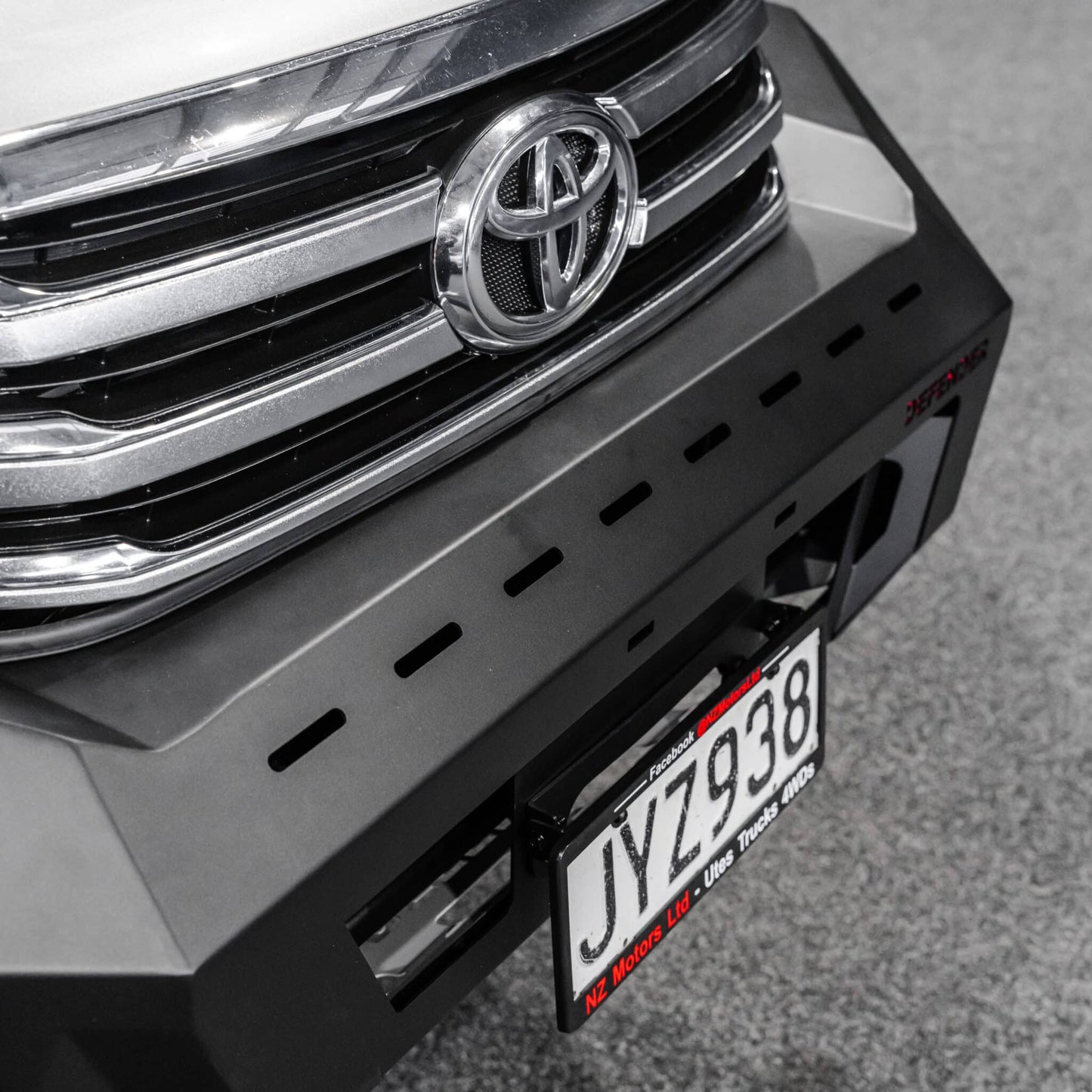 SHIELD Off-Road Loopless Bull-Bar — to suit Toyota Hilux 2015 - 2020