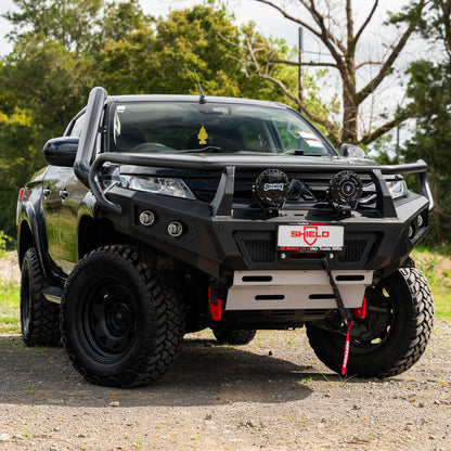 SHIELD Off-Road Triple Loop Bull-Bar — to suit Mitsubishi Triton 2019 - 2023