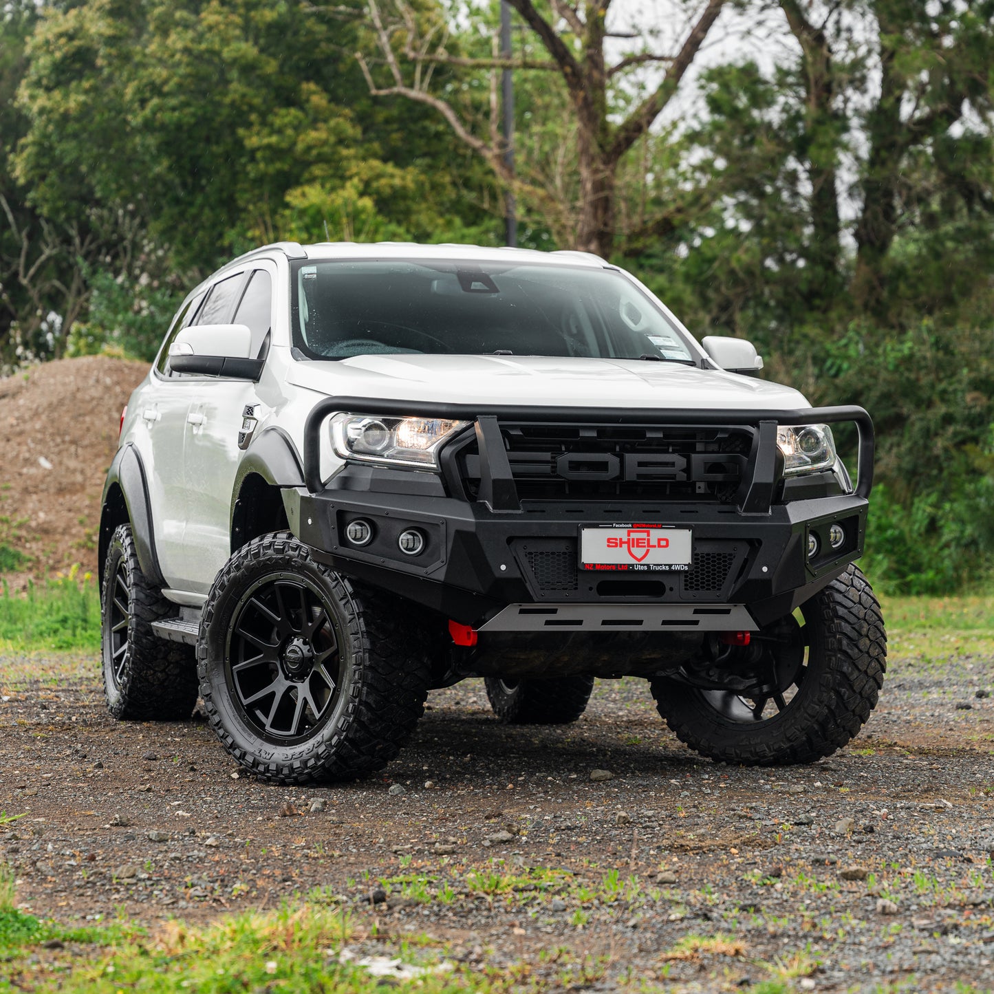 SHIELD Off-Road Triple Loop Bull-Bar — to suit Ford Everest 2015 - 2022