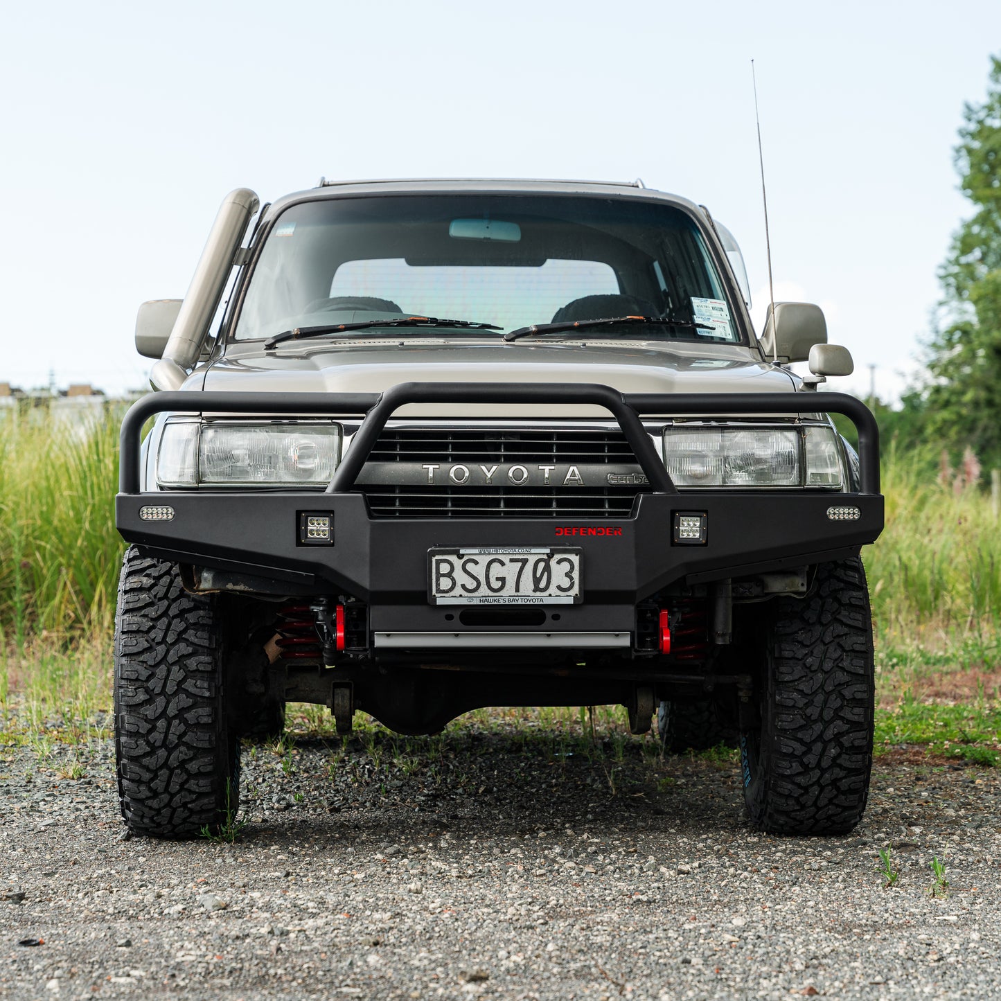 SHIELD Off-Road Triple Loop Bull-Bar — To Suit Toyota Land Cruiser 80 Series [1990 - 1997]