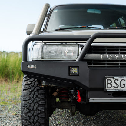 SHIELD Off-Road Triple Loop Bull-Bar — To Suit Toyota Land Cruiser 80 Series [1990 - 1997]