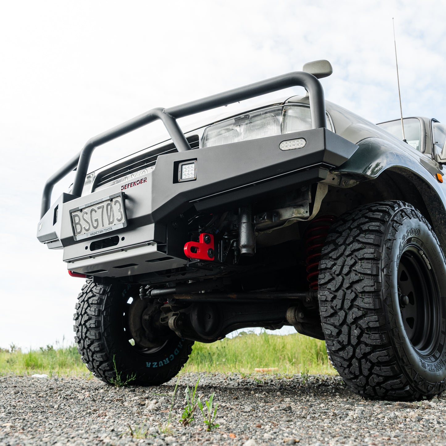 SHIELD Off-Road Triple Loop Bull-Bar — To Suit Toyota Land Cruiser 80 Series [1990 - 1997]