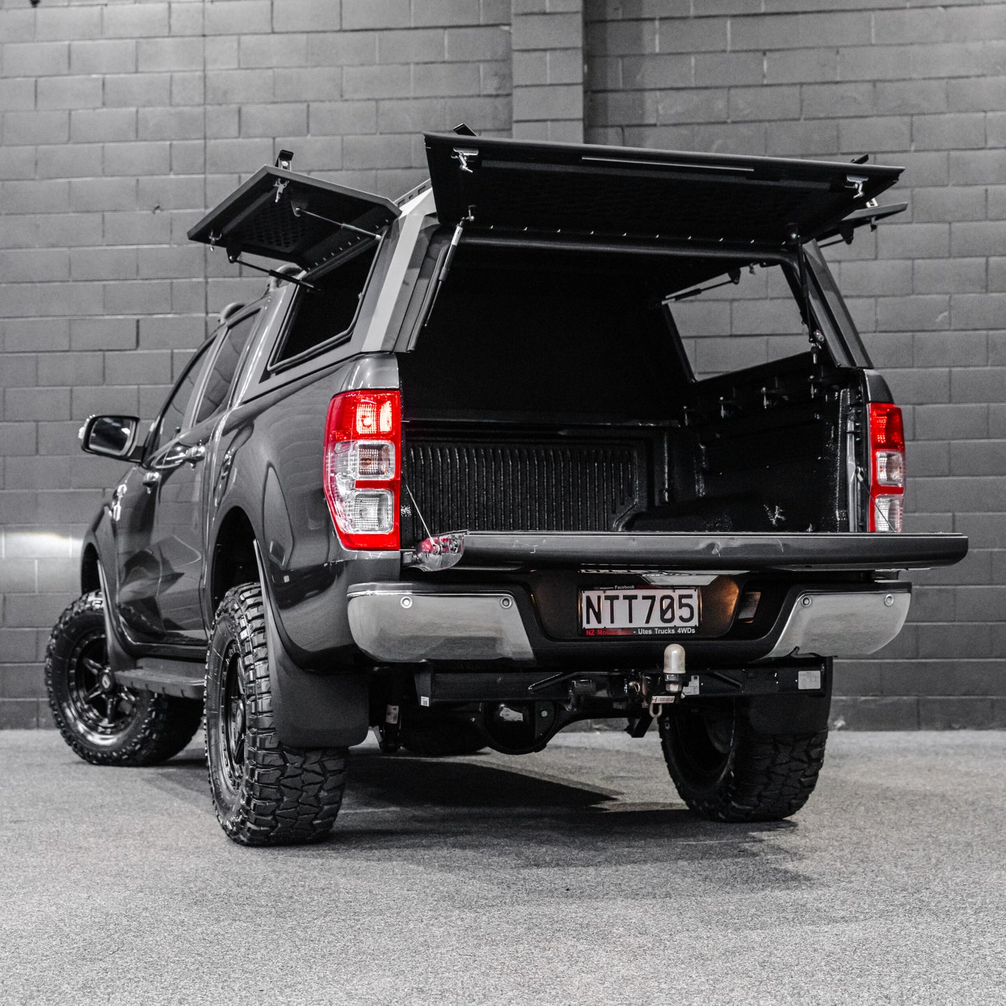 Shield Off-Road Aluminium Windowless Canopy — to suit Ford Ranger PX1-3 [2012 - 2022]