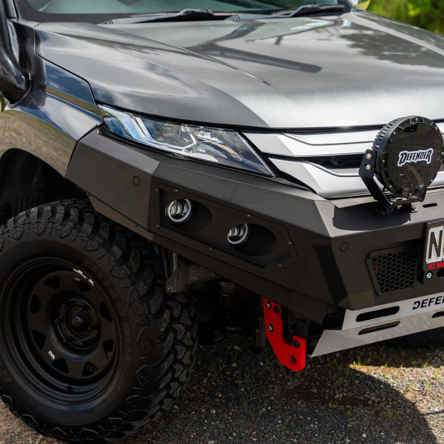 SHIELD Off-Road Loopless Bull-Bar — to suit Mitsubishi Triton 2019 - 2023