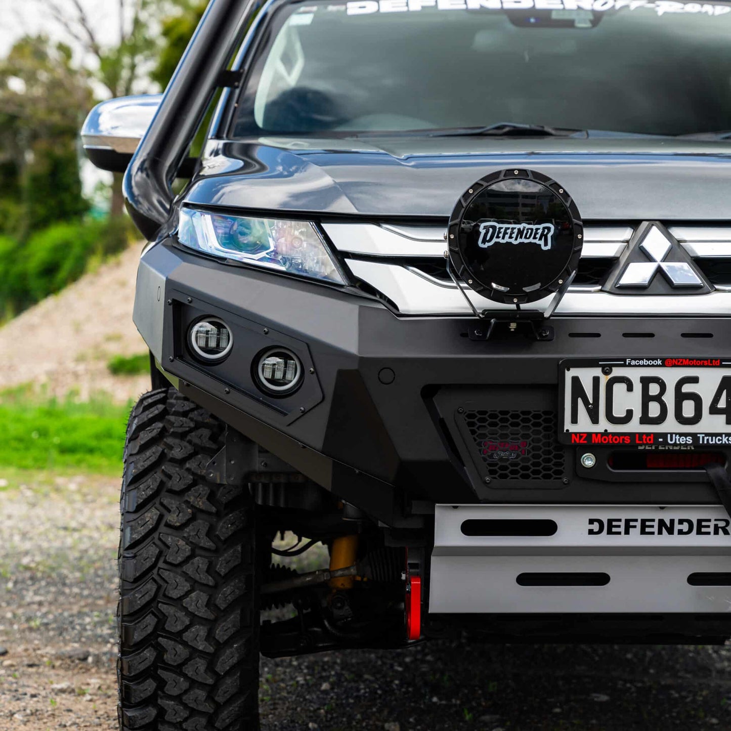 SHIELD Off-Road Loopless Bull-Bar — to suit Mitsubishi Triton 2019 - 2023