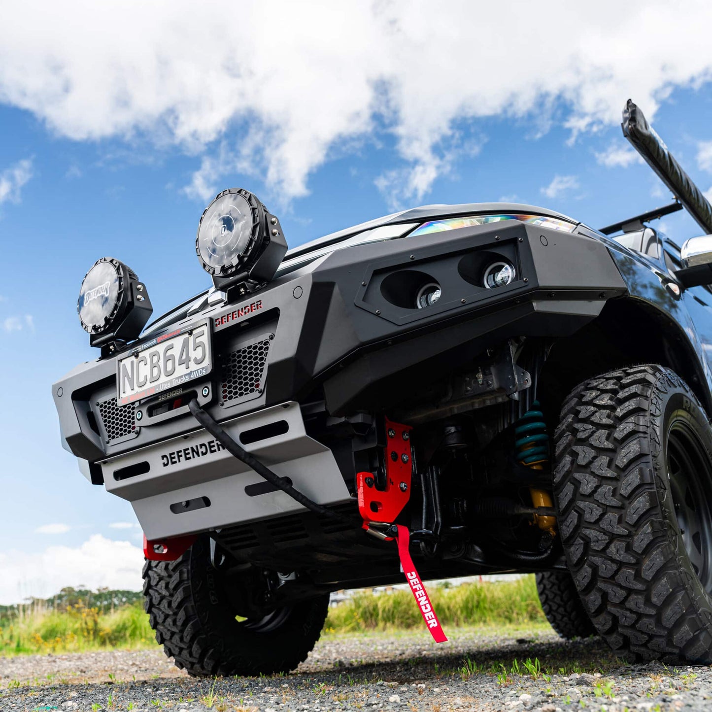 SHIELD Off-Road Loopless Bull-Bar — to suit Mitsubishi Triton 2019 - 2023