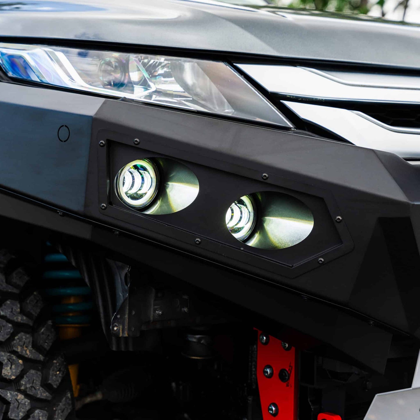 SHIELD Off-Road Loopless Bull-Bar — to suit Mitsubishi Triton 2019 - 2023