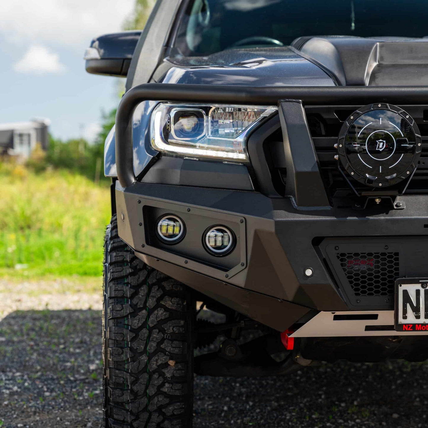 DEFENDER Off-Road Triple Loop Bull-Bar — Ford Ranger PX2 & 3 [2015-2022]