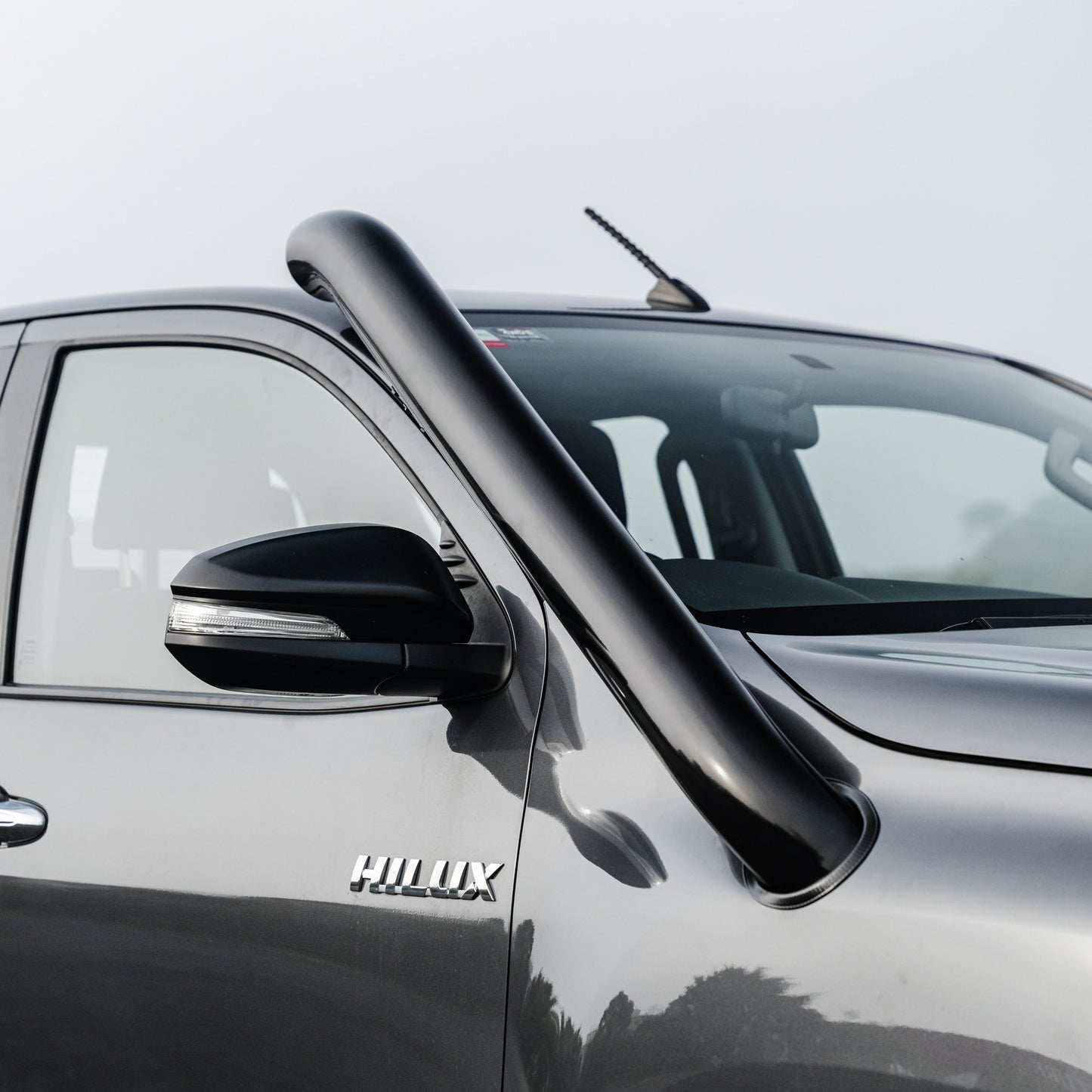 SHIELD OFF-ROAD STAINLESS SNORKEL — to suit Toyota Hilux – N80 2015-Present