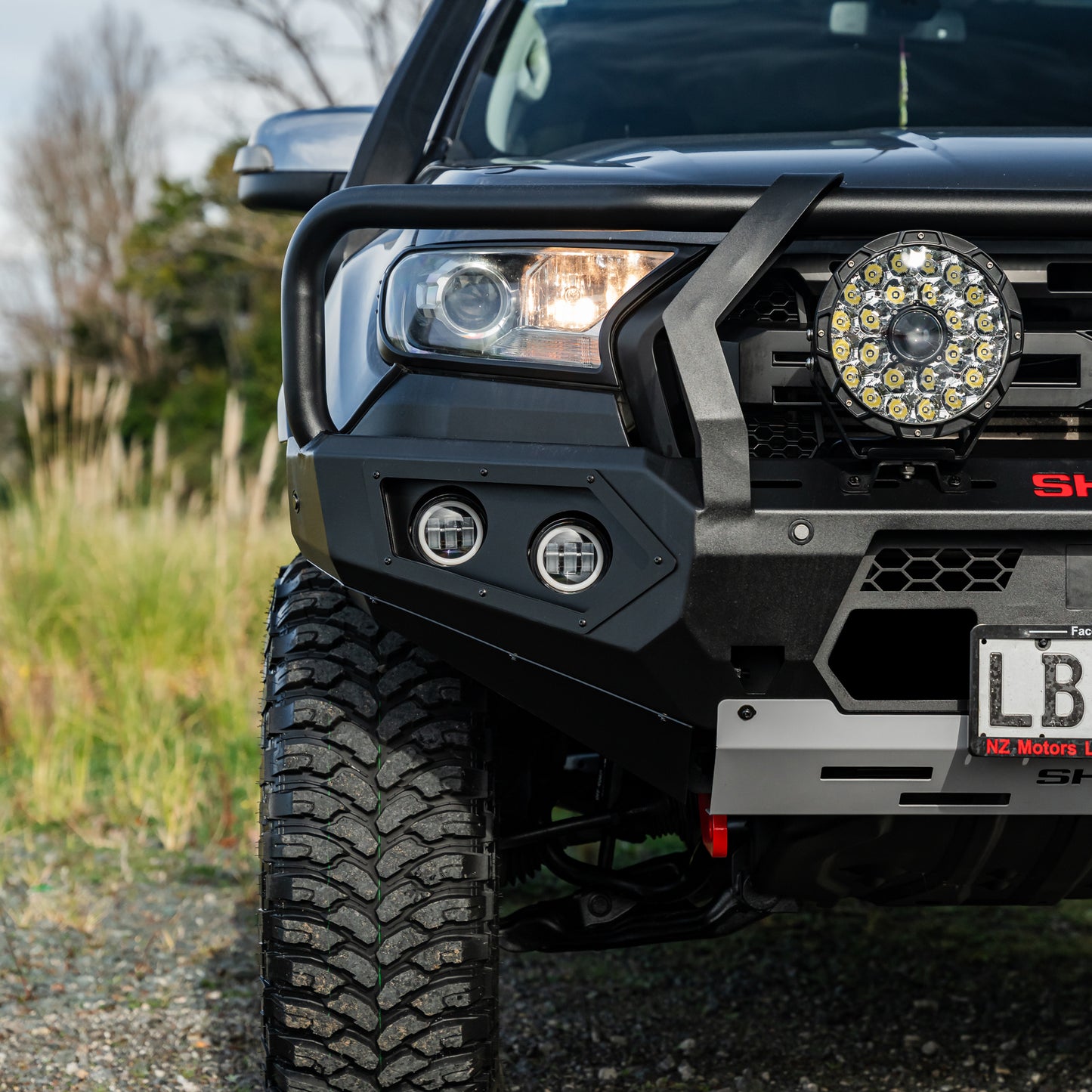 SHIELD Off-Road Triple Loop Bull-Bar — to suit Ford Ranger 2015 - 2022