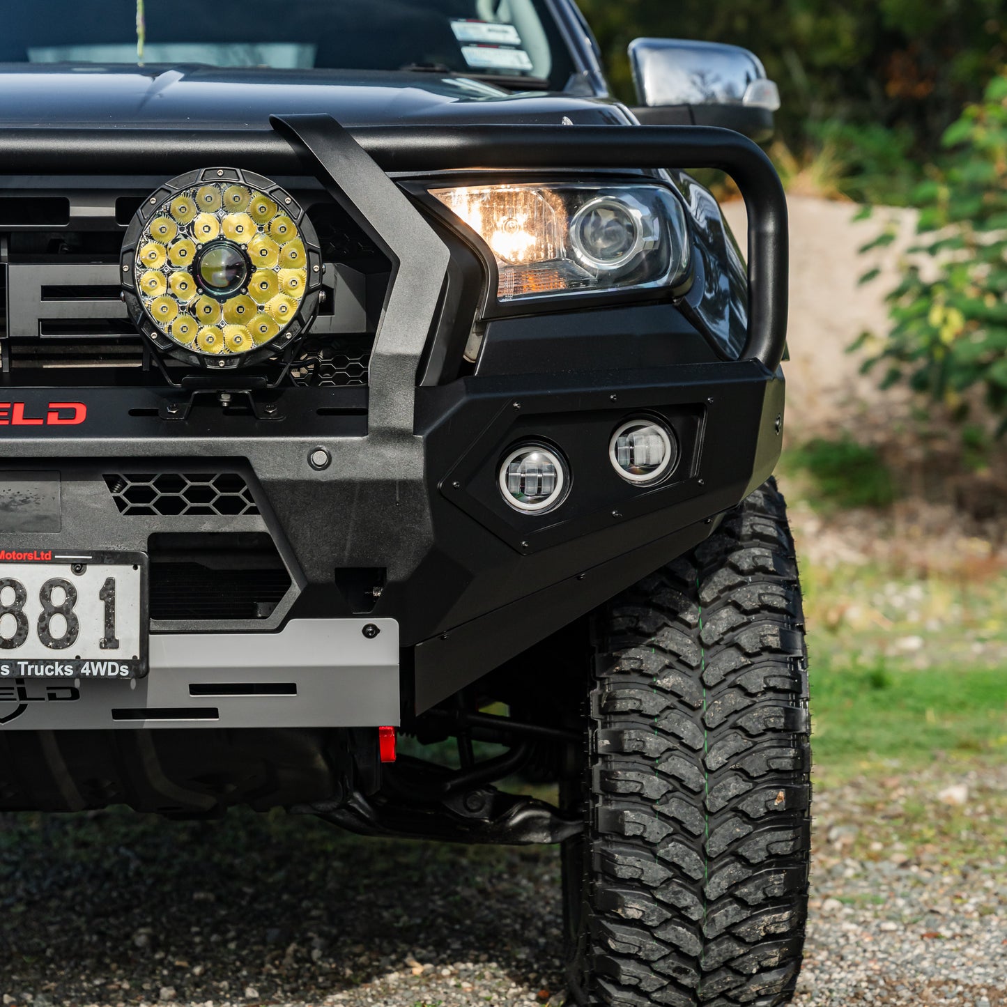 SHIELD Off-Road Triple Loop Bull-Bar — to suit Ford Ranger 2015 - 2022