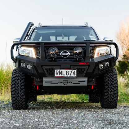 SHIELD Off-Road Triple Loop Bull-Bar — to suit Nissan Navara 2015 - 2021