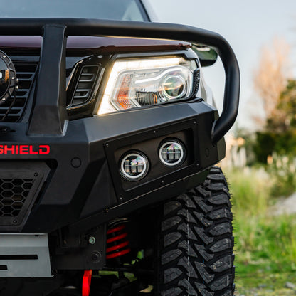 SHIELD Off-Road Triple Loop Bull-Bar — to suit Nissan Navara 2015 - 2021