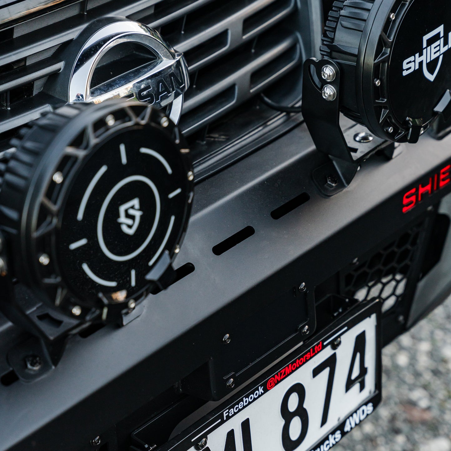 SHIELD Off-Road Triple Loop Bull-Bar — to suit Nissan Navara 2015 - 2021
