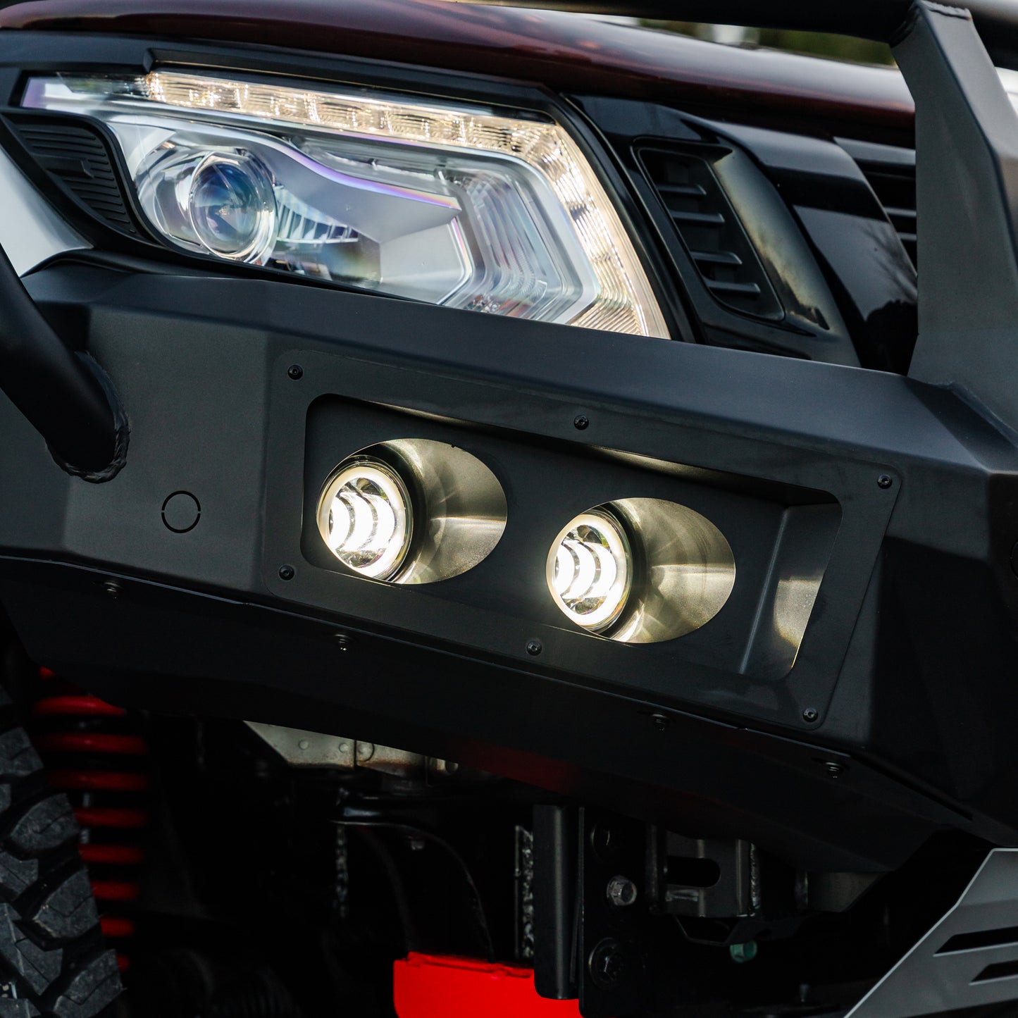 SHIELD Off-Road Triple Loop Bull-Bar — to suit Nissan Navara 2015 - 2021