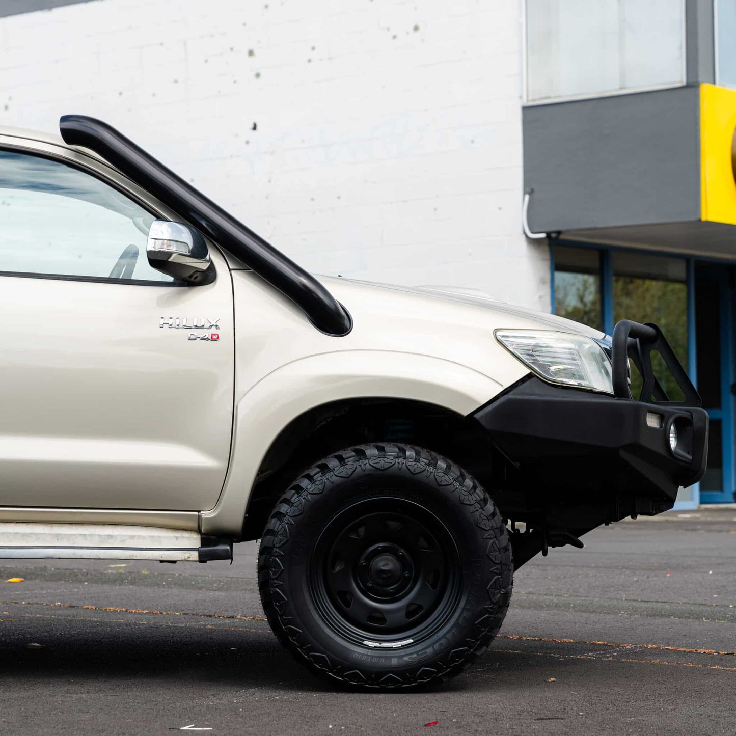 SHIELD OFF-ROAD STAINLESS SNORKEL — to suit Toyota Hilux – N70 2005-2015
