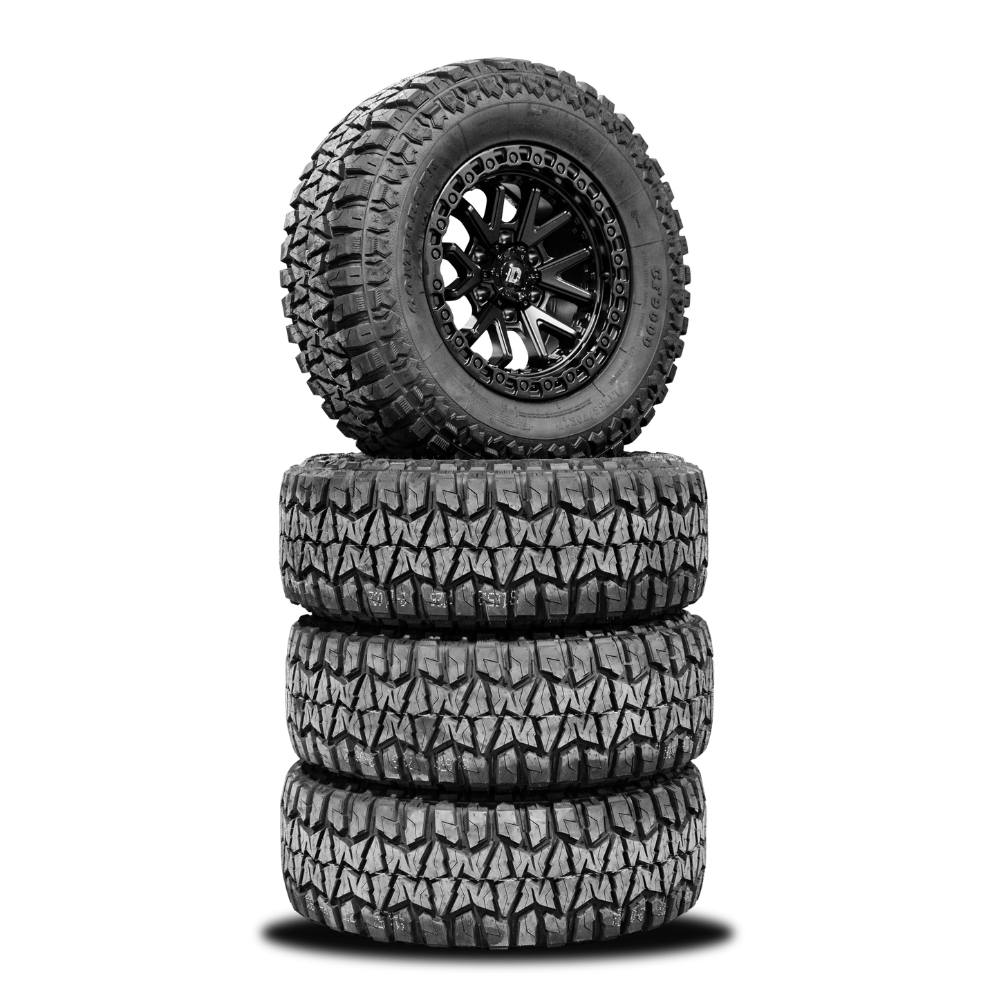 265/70/R17LT RT Tyres + Alloys — 17" RT Tyres + Steelies Combo
