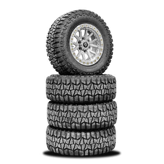 265/70/R17LT RT Tyres + Alloys — 17" RT Tyres + Steelies Combo
