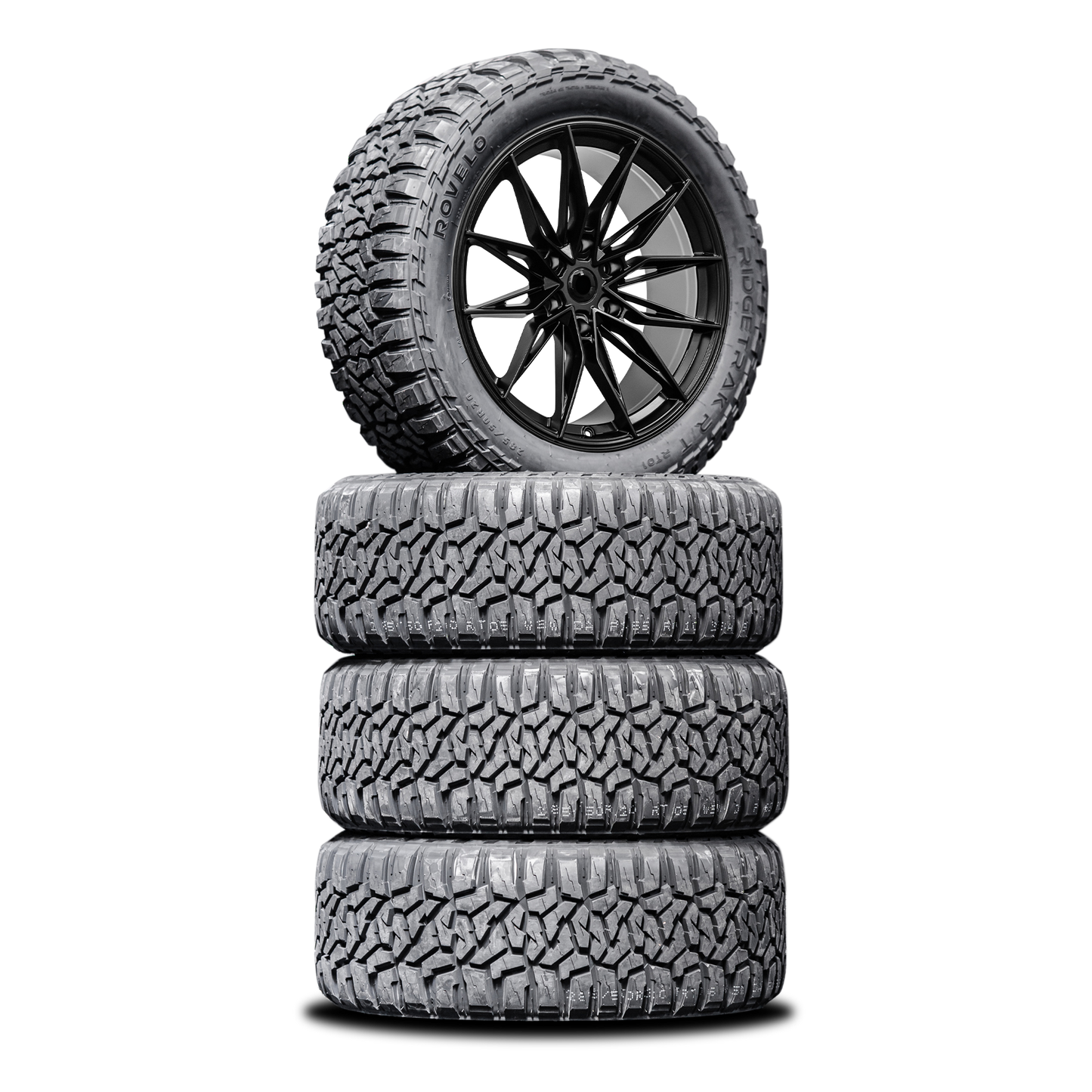 285/50/R20LT Mud Tyres + Alloy Wheels — 20" Mud Tyres + Alloys Combo