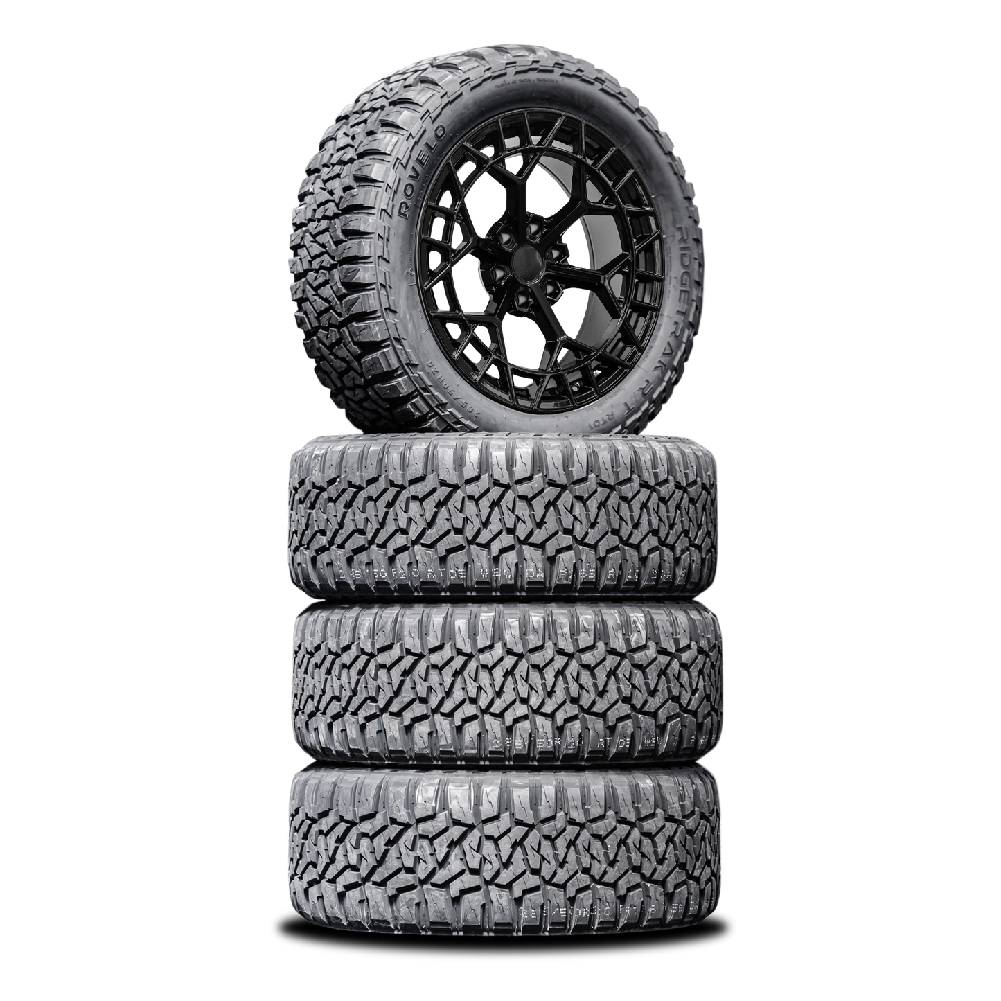 285/50/R20LT Mud Tyres + Alloy Wheels — 20" Mud Tyres + Alloys Combo