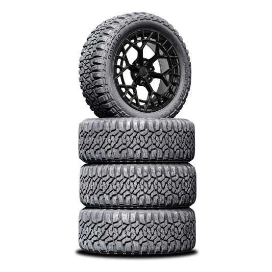 285/50/R20LT Mud Tyres + Alloy Wheels — 20" Mud Tyres + Alloys Combo