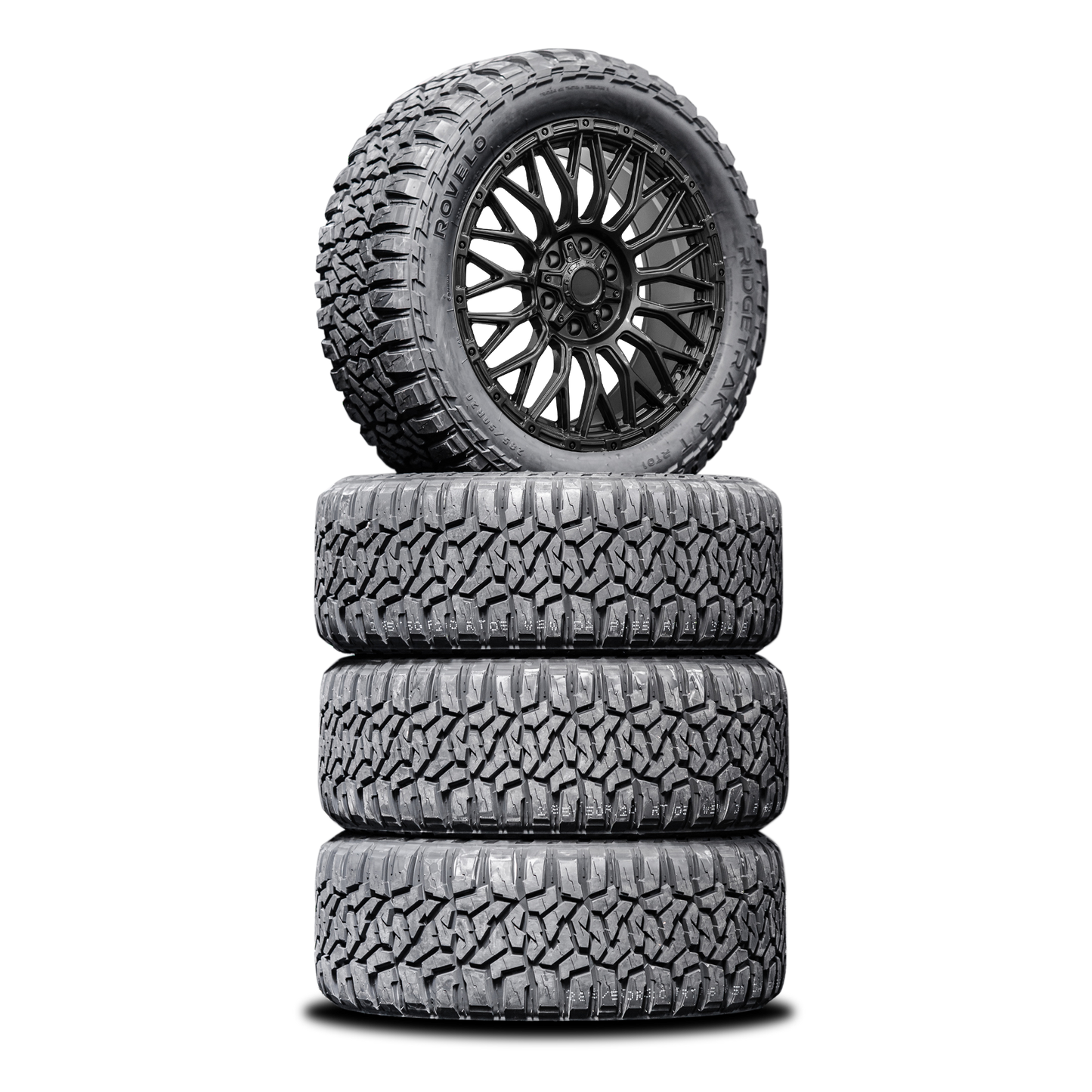 285/50/R20LT Mud Tyres + Alloy Wheels — 20" Mud Tyres + Alloys Combo
