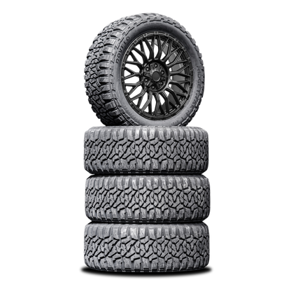 285/50/R20LT Mud Tyres + Alloy Wheels — 20" Mud Tyres + Alloys Combo