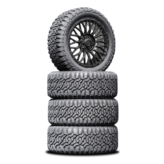 285/50/R20LT Mud Tyres + Alloy Wheels — 20" Mud Tyres + Alloys Combo