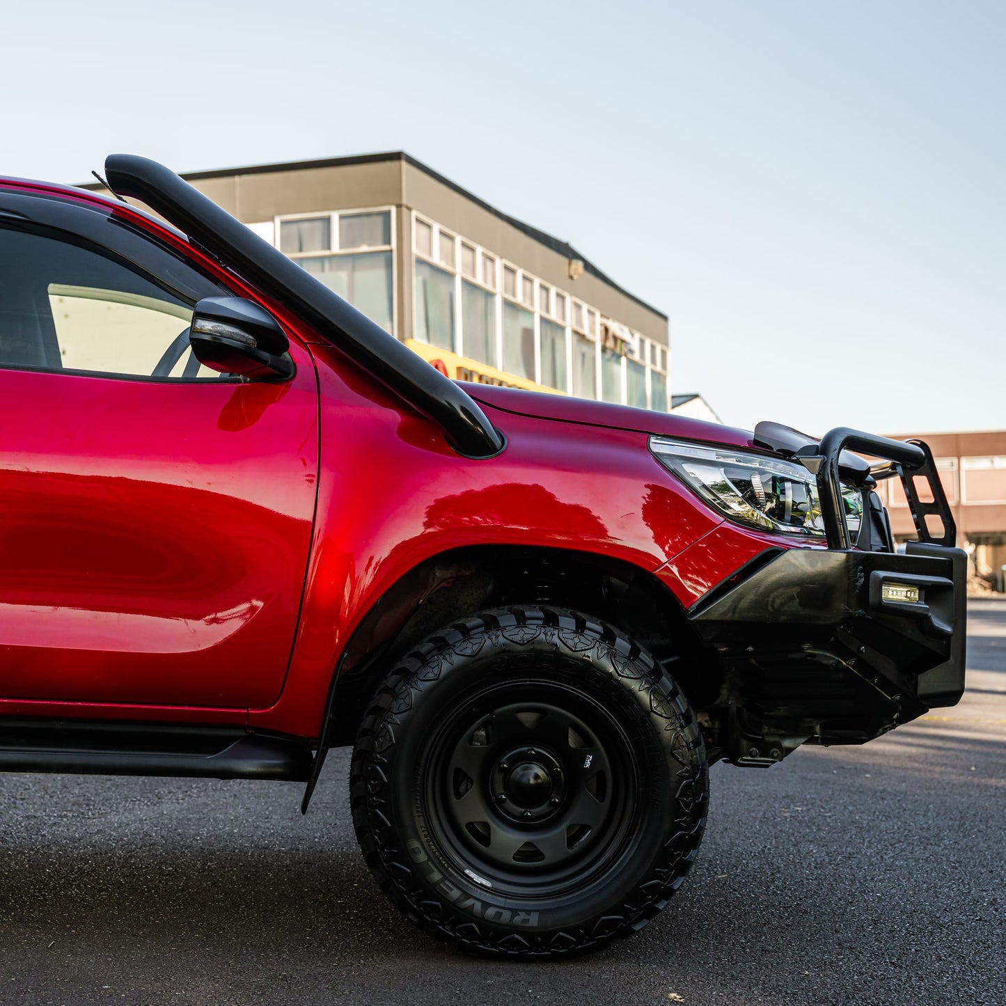 DEFENDER Off-Road Stainless Snorkel — Toyota Hilux N80 [2015-Present]