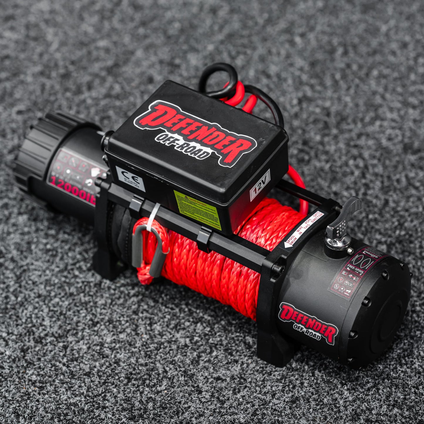 Defender Off-Road Guard Electric Winch