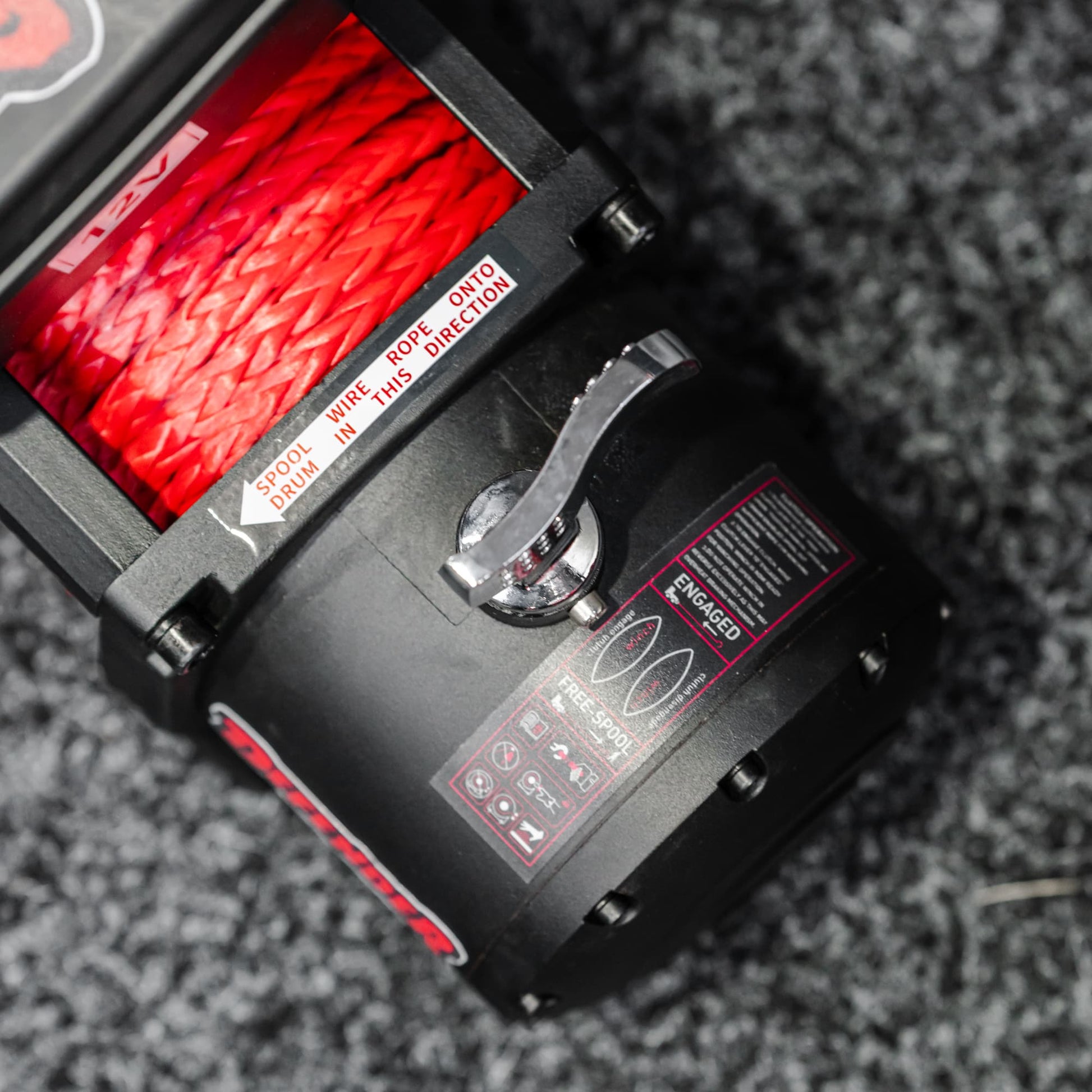Defender Off-Road Guard Electric Winch