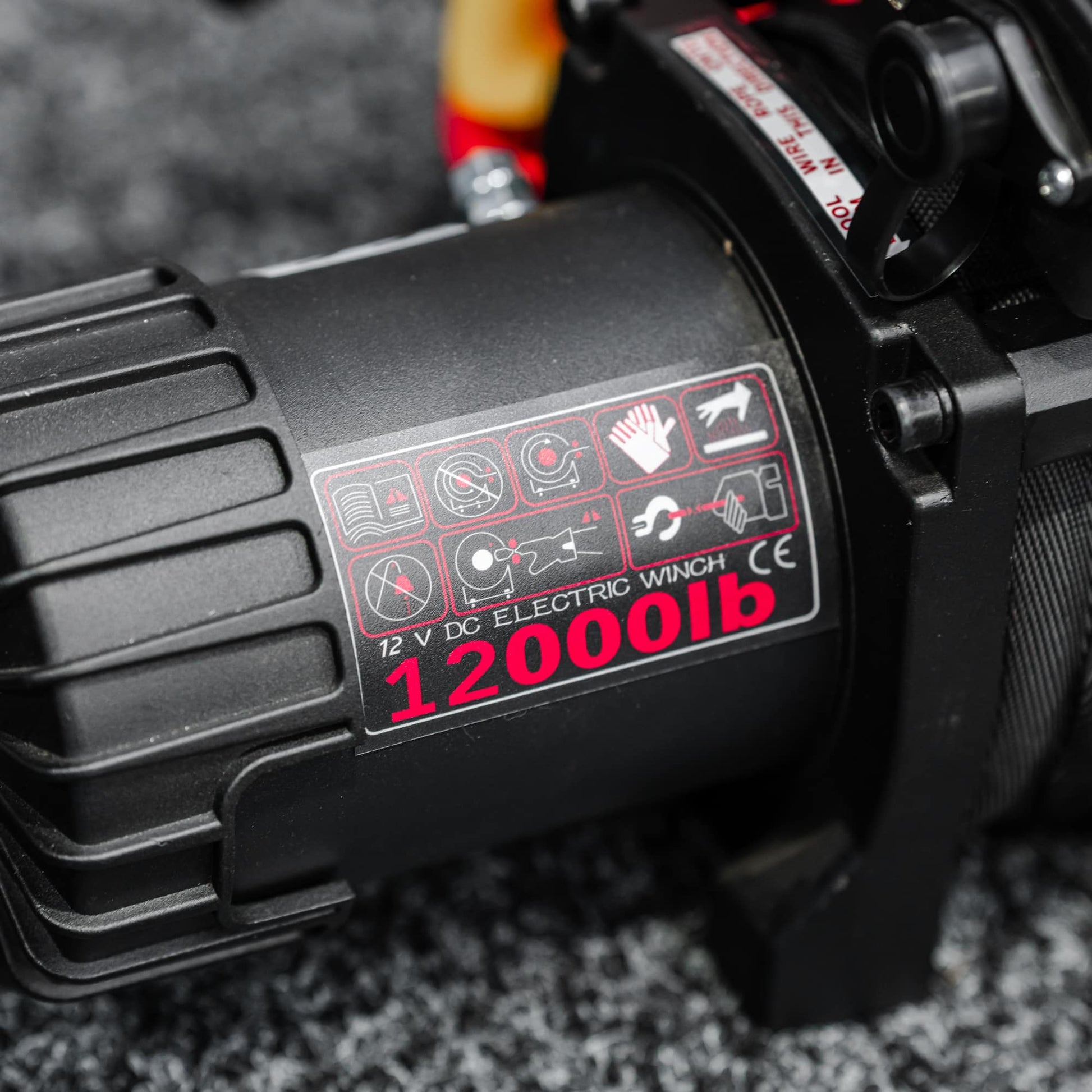 Defender Off-Road Guard Electric Winch
