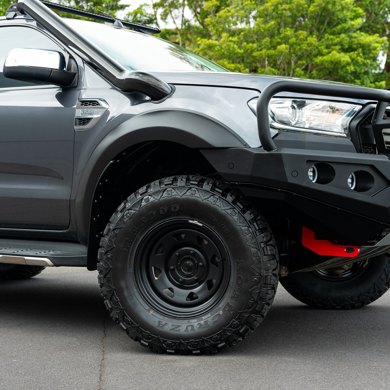 Smooth Style Fender Flares — to suit Ford Ranger 2016-2018